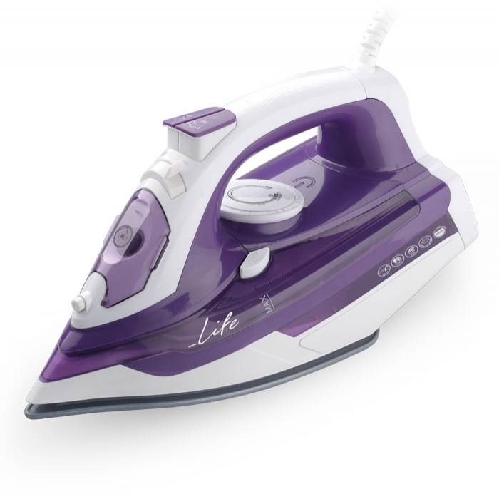 Life SI100 2400W Steam Iron with Ceramic Coating Soleplate User Manual
