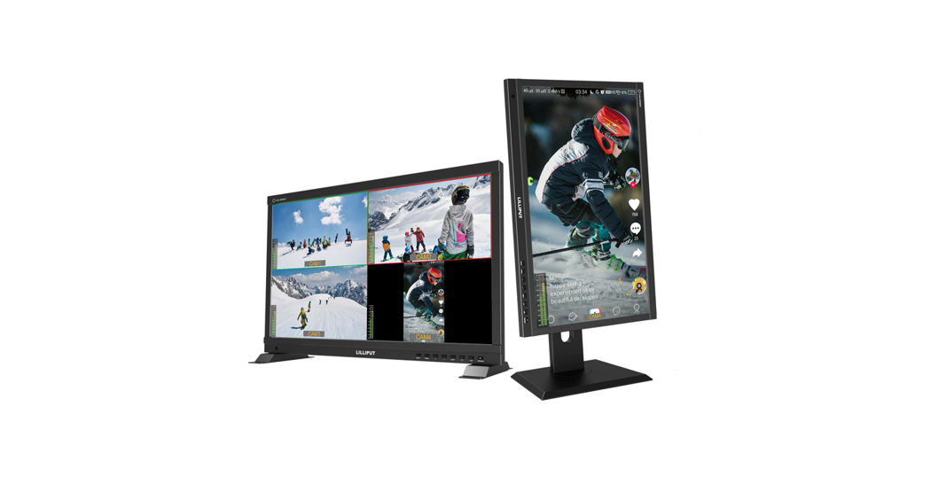 LILLIPUT PVM220S 21.5-Inch Live Stream Quad Split Multiviewer Monitor User Manual