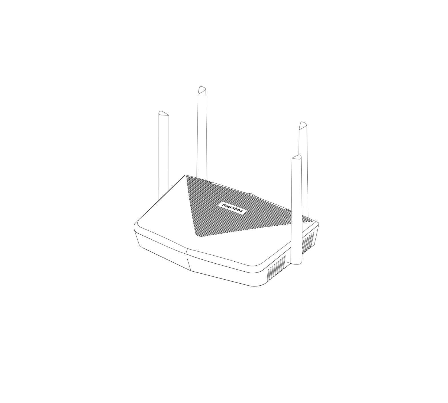 marsboy COM-11 AX1800 Dual Band Wi-Fi6 Router User Guide