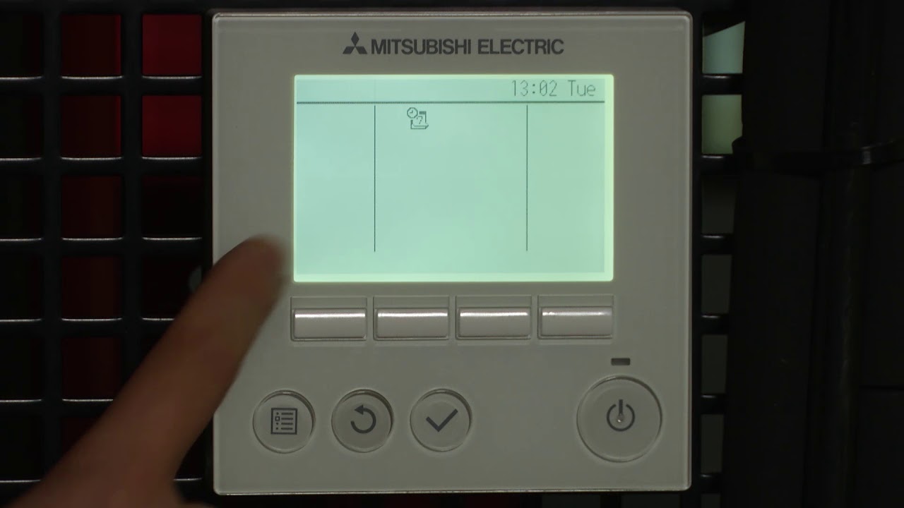 MITSUBISHI Deluxe MA Remote Controller PAR-40MAAU User Guide