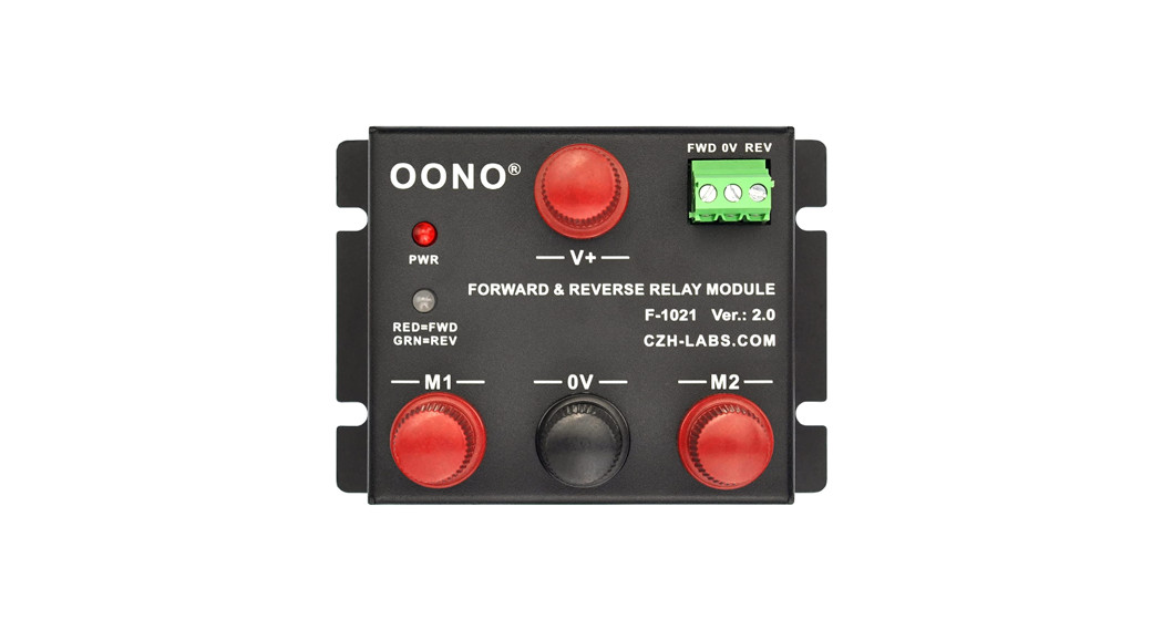 OONO 50 Amp Forward & Reverse Relay Module User Manual
