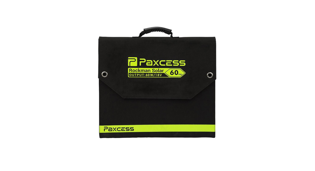 PAXCESS Rockman 120W 18V Portable Solar Panel User Guide