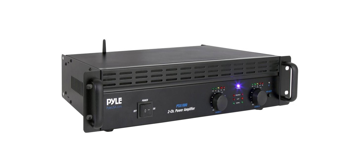 PYLE Pro Audio Power Amplifier PTA1000 User Manual