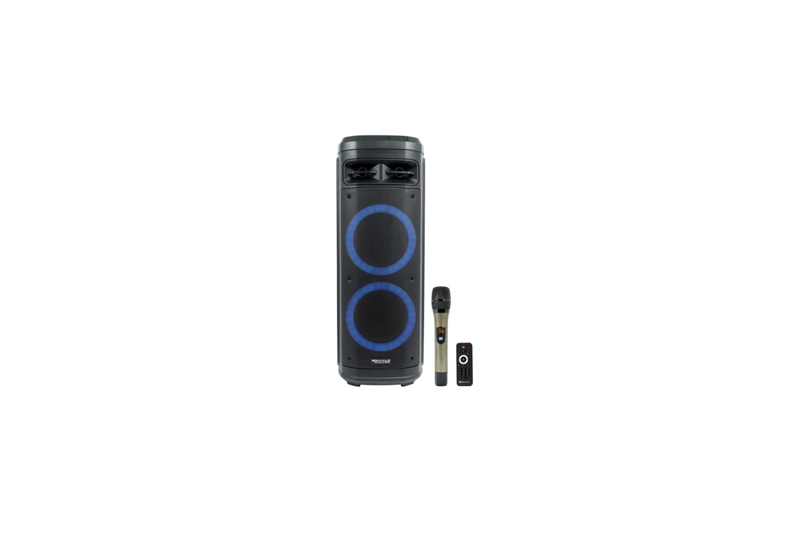 ROCKVILLE ZR10 10-Inch Portable Wireless LED Bluetooth Speaker Owner’s Manual