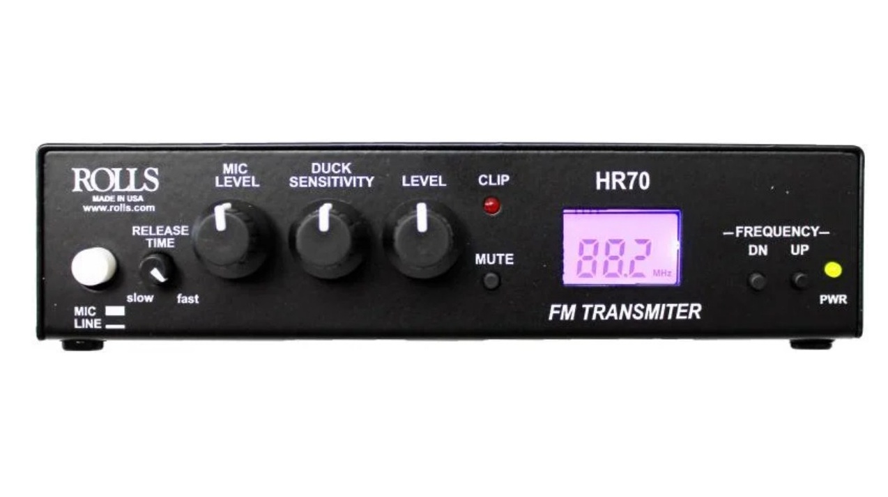 ROLLS HR70 Digital FM Transmitter User Guide