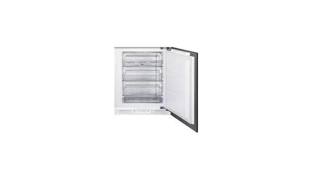 smeg UKU8F082DF1 60cm Integrated Built Under Freezer Instructions