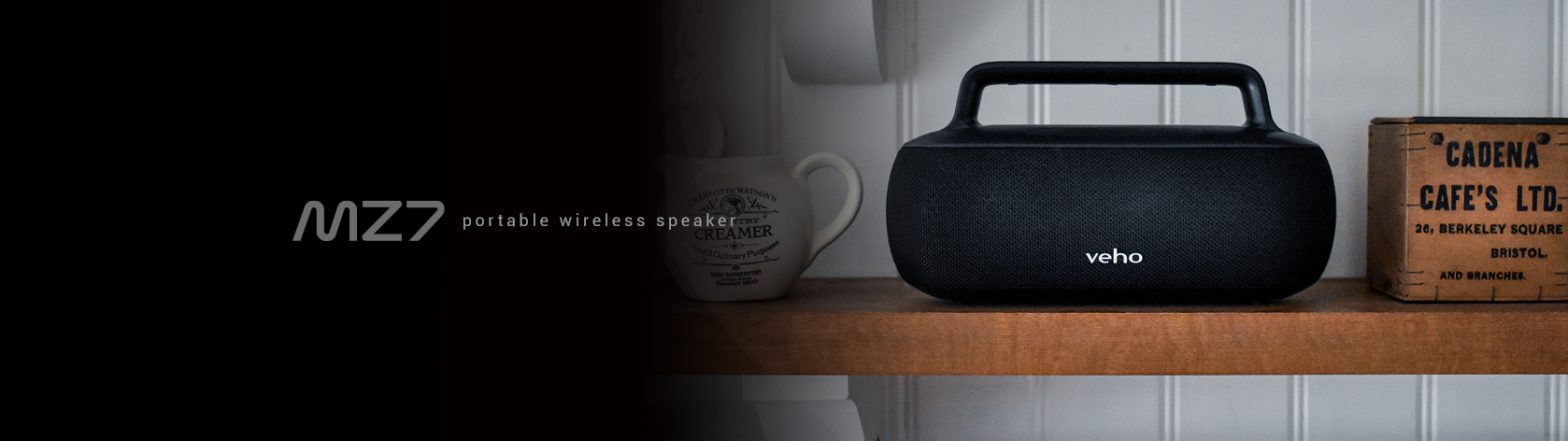 veho MZ-7 Bluetooth Wireless Speaker User Manual