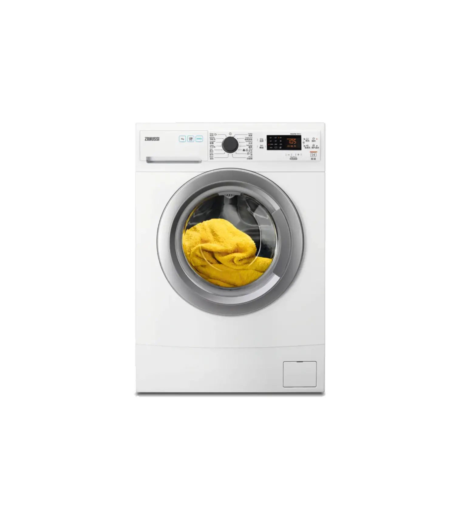 ZANUSSI ZWS714B5S 7kg Slim Front Loading Washing Machine User Manual